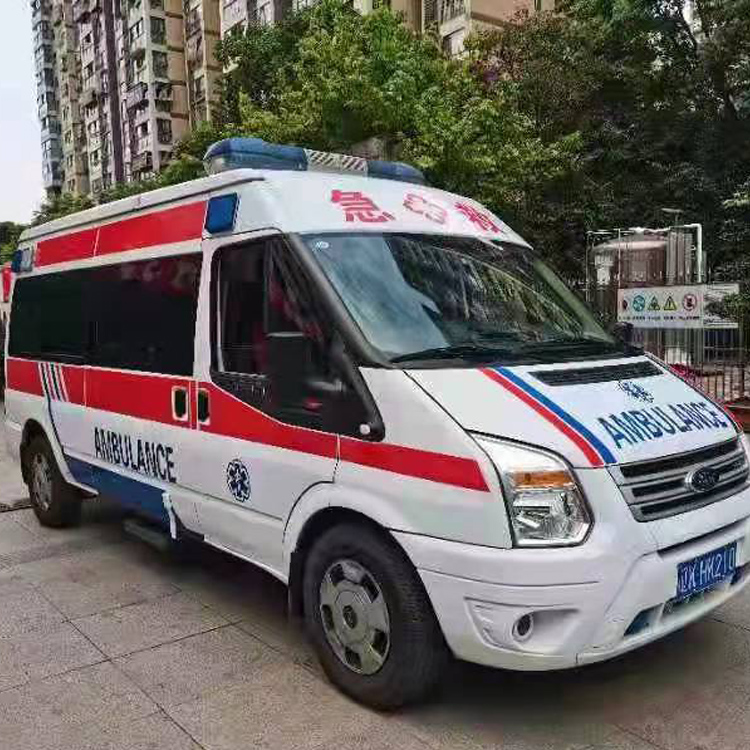 贡觉术后行动不便回家租赁救护车